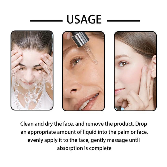 【Natural Ingredients】Yikavo FACIAL ESSENCE NOURISHING SKINCARE SET Natural Moisturizing Skin Care Improves Wrinkles, Moisturizes and Enhances the Skin'S Ability to Retain Moisture for Long-Lasting Hydration Skin Is Revitalized Home in the Bedroom