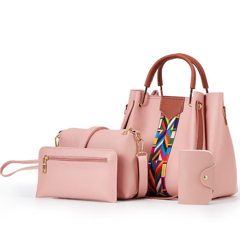 Four-Piece Fashion PU Handbag For Women