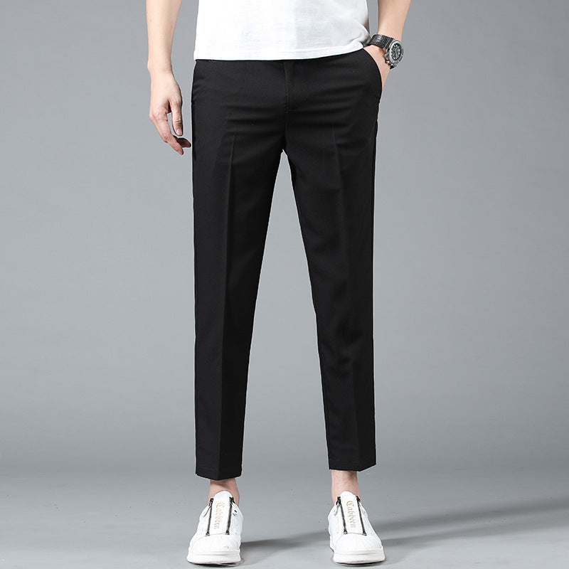 Ice Silk Stretch Trousers