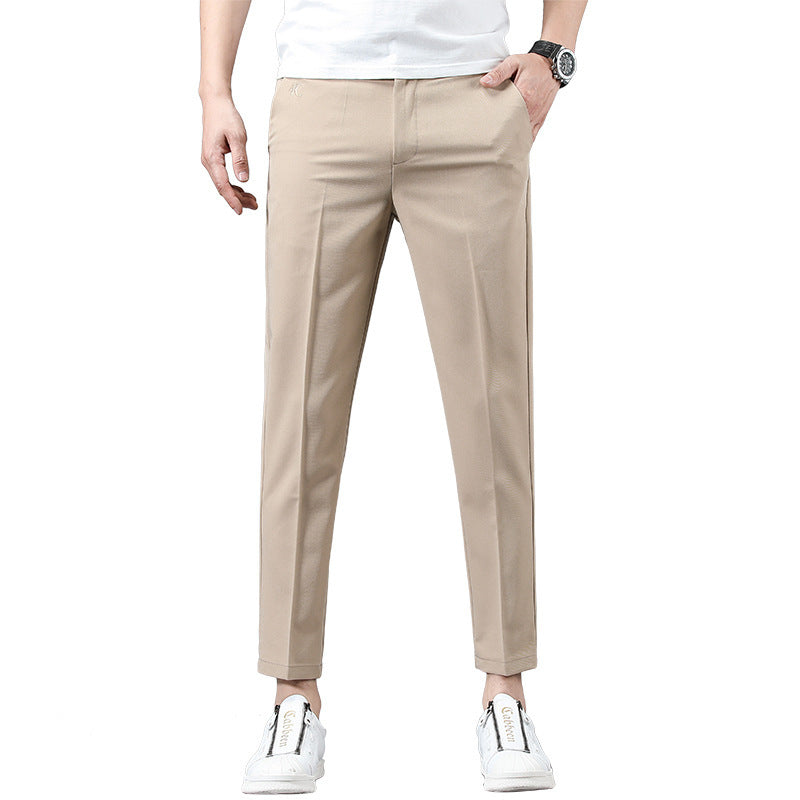 Ice Silk Stretch Trousers