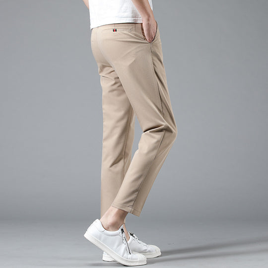 Ice Silk Stretch Trousers