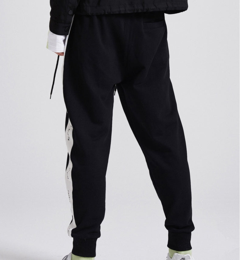 Men Beam Feet Velvet Pants