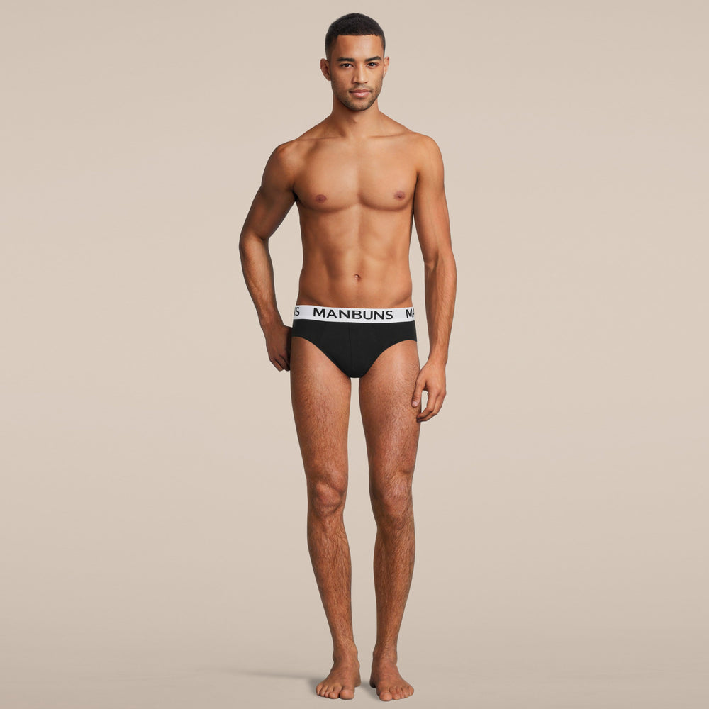 Men's Classic Black Brief Underwear