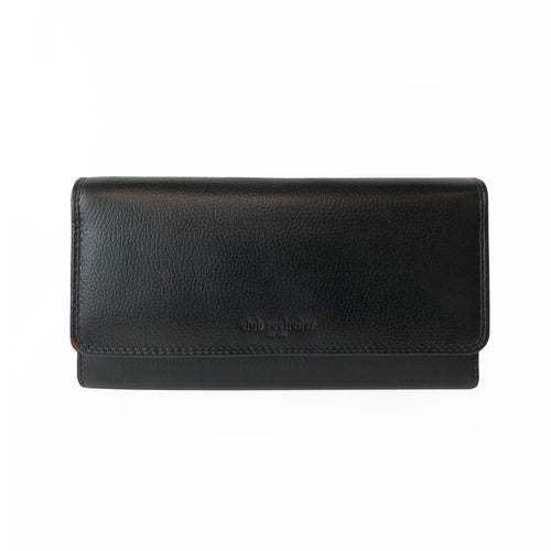 Ladies Clutch Wallet with Checkbook and Gusset