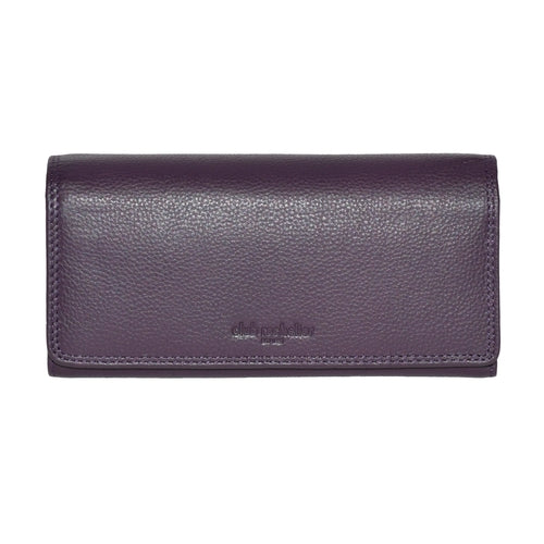 Ladies Clutch Wallet with Checkbook and Gusset