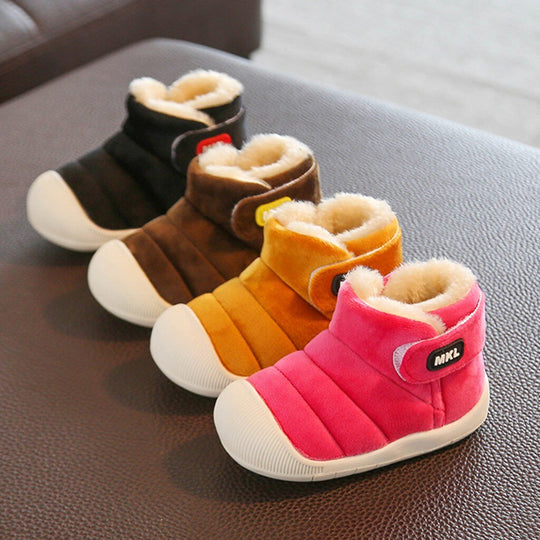 Fashion Boots Children Kids Baby Girls Boys Winter