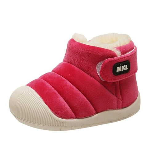 Fashion Boots Children Kids Baby Girls Boys Winter