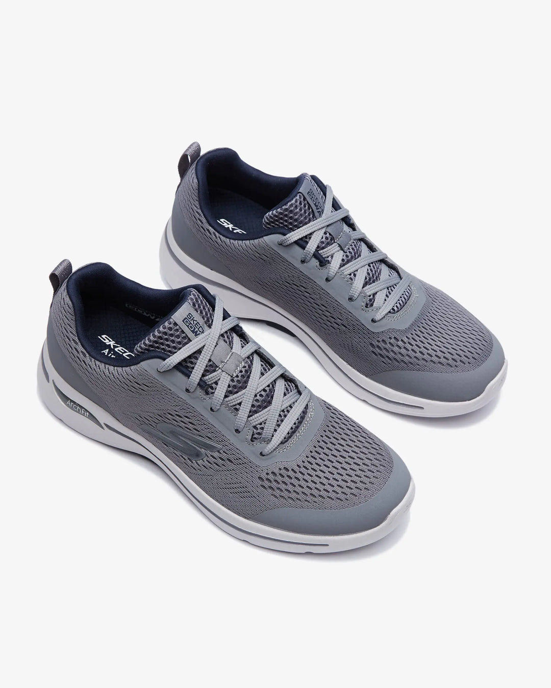 Skechers Men's Gowalk Arch Fit-athletic Workout Walking Shoe With Air Cooled Foam 9 X-Wide Grey/Navy