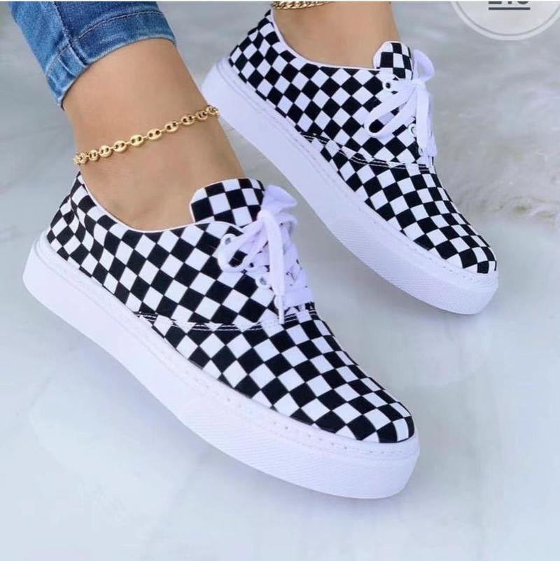 Fashion Graffiti Women Sneakers Trainers Shoes