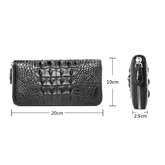 Genuine Crocodile Skin Wallet