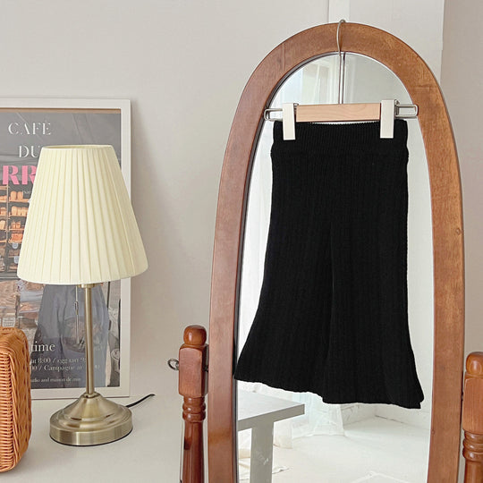 Girls' Coat Wool Bowknot Chanel Style Sweater Autumn And Winter Clothing