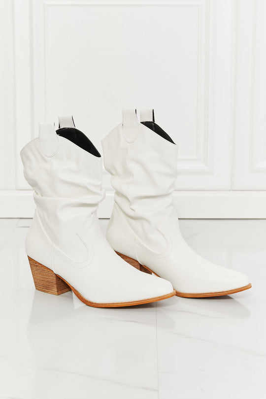 Women White Cowboy Boots
