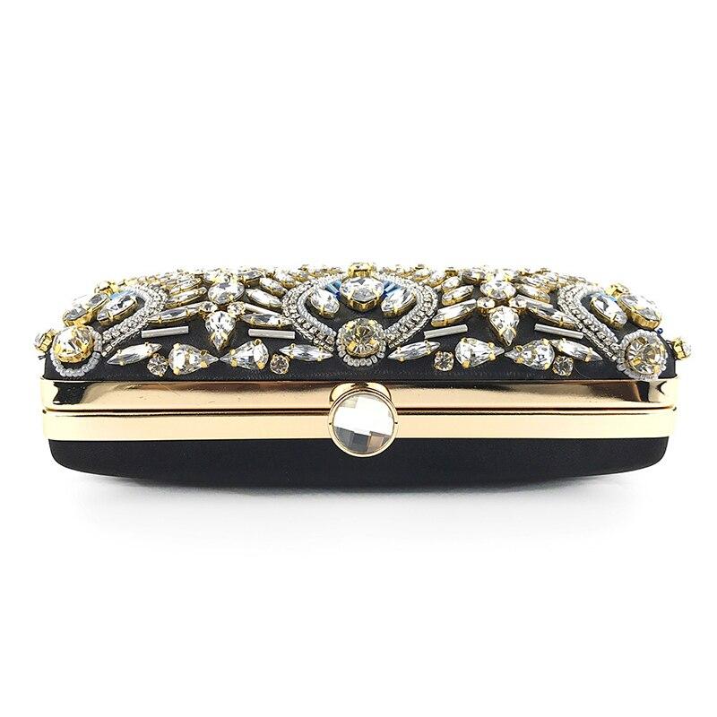 Clutch handbag Luxury Diamond Rhinestone Clutch Bags Exquisite Female